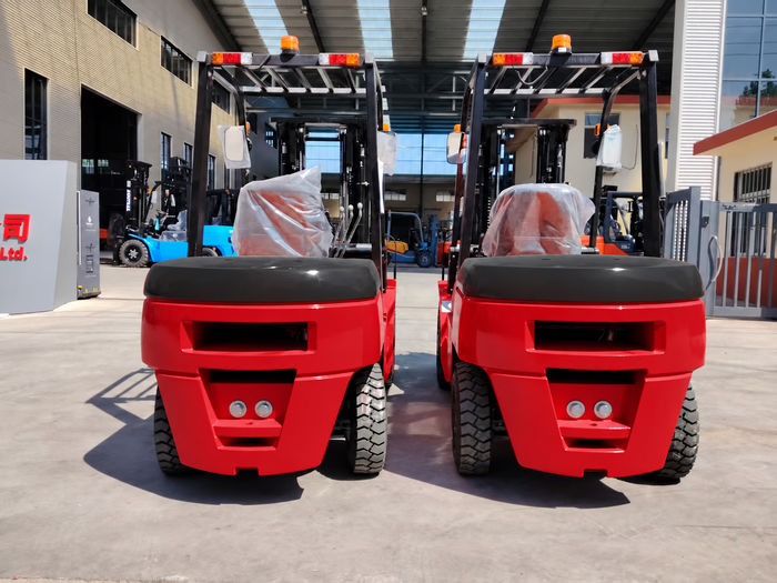 OF-D30 rear counterweight and lighting