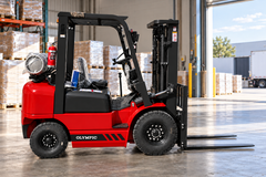 OF-L25 Olympic forklift application illustration
